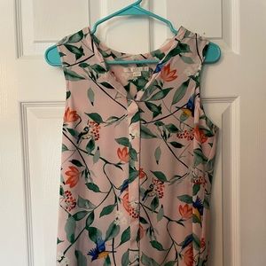 Tank top blouse